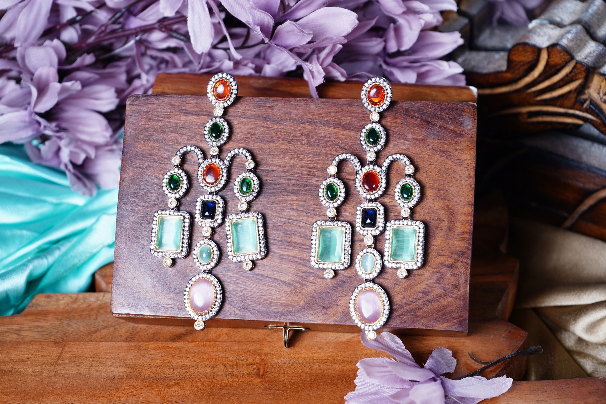 Krishma's Sabyasachi Inspired Danglers - Chaandi Rivaaz