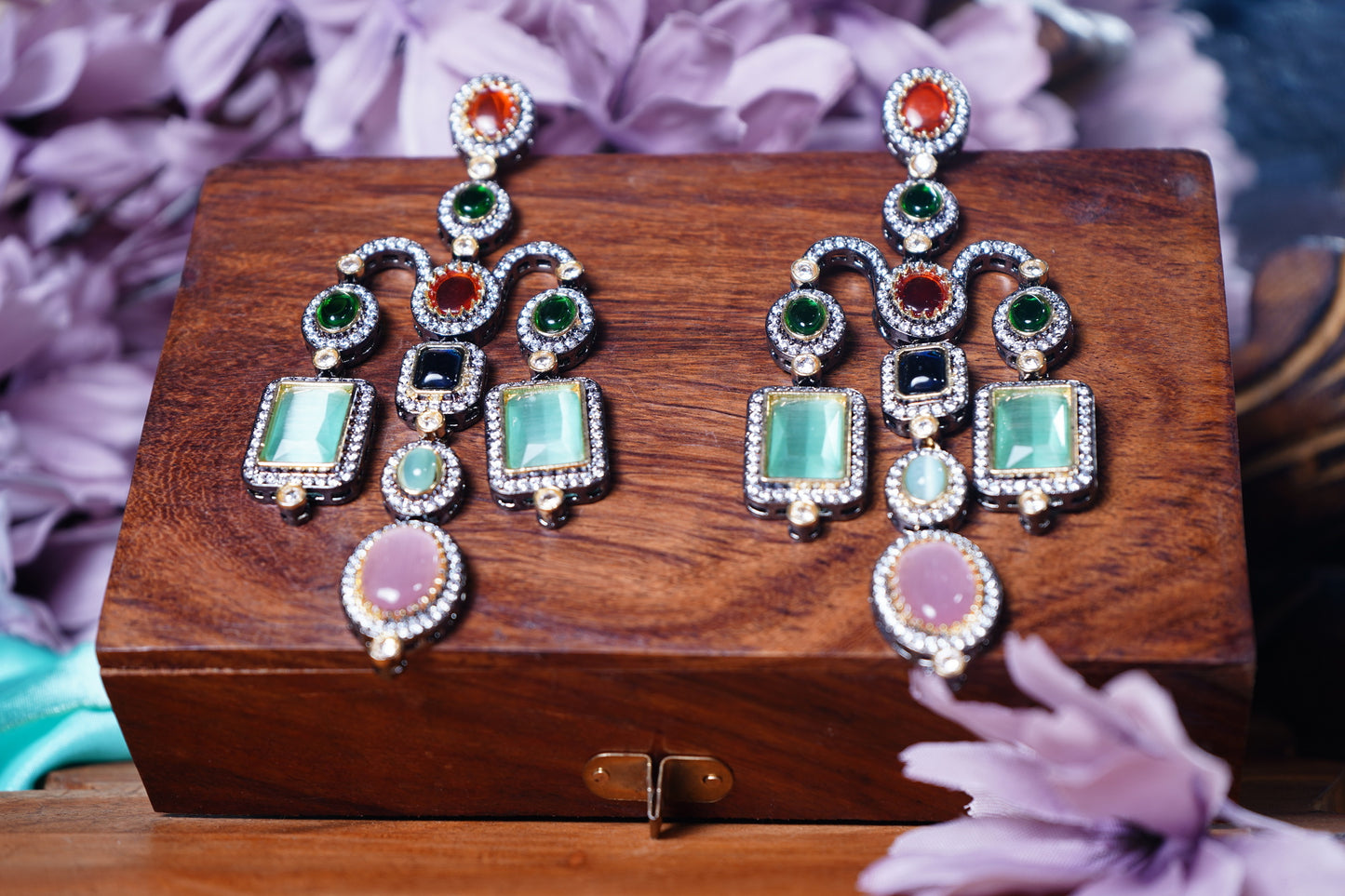 Krishma's Sabyasachi Inspired Danglers - Chaandi Rivaaz