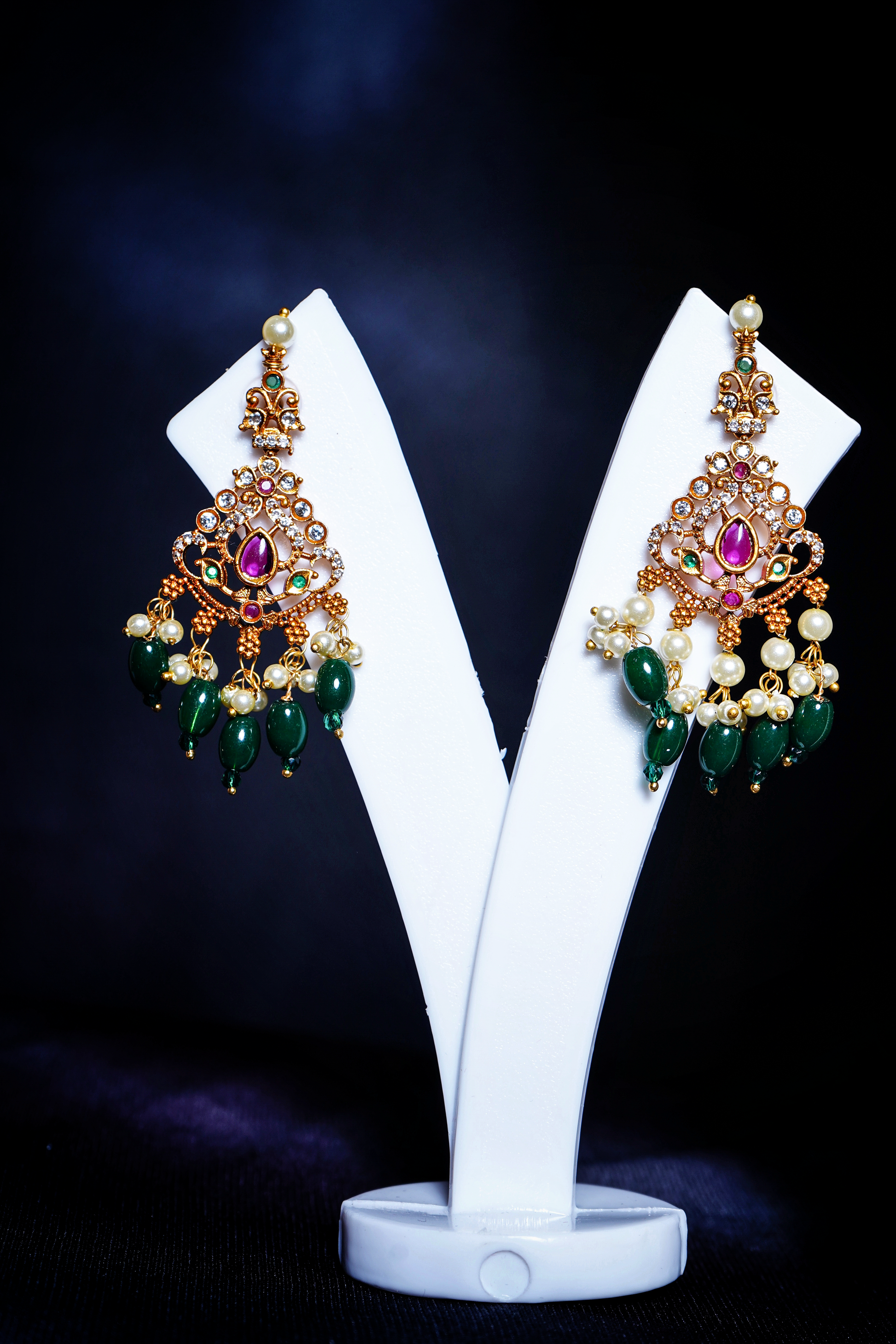 Beautiful Jadau Haar set - Chaandi Rivaaz