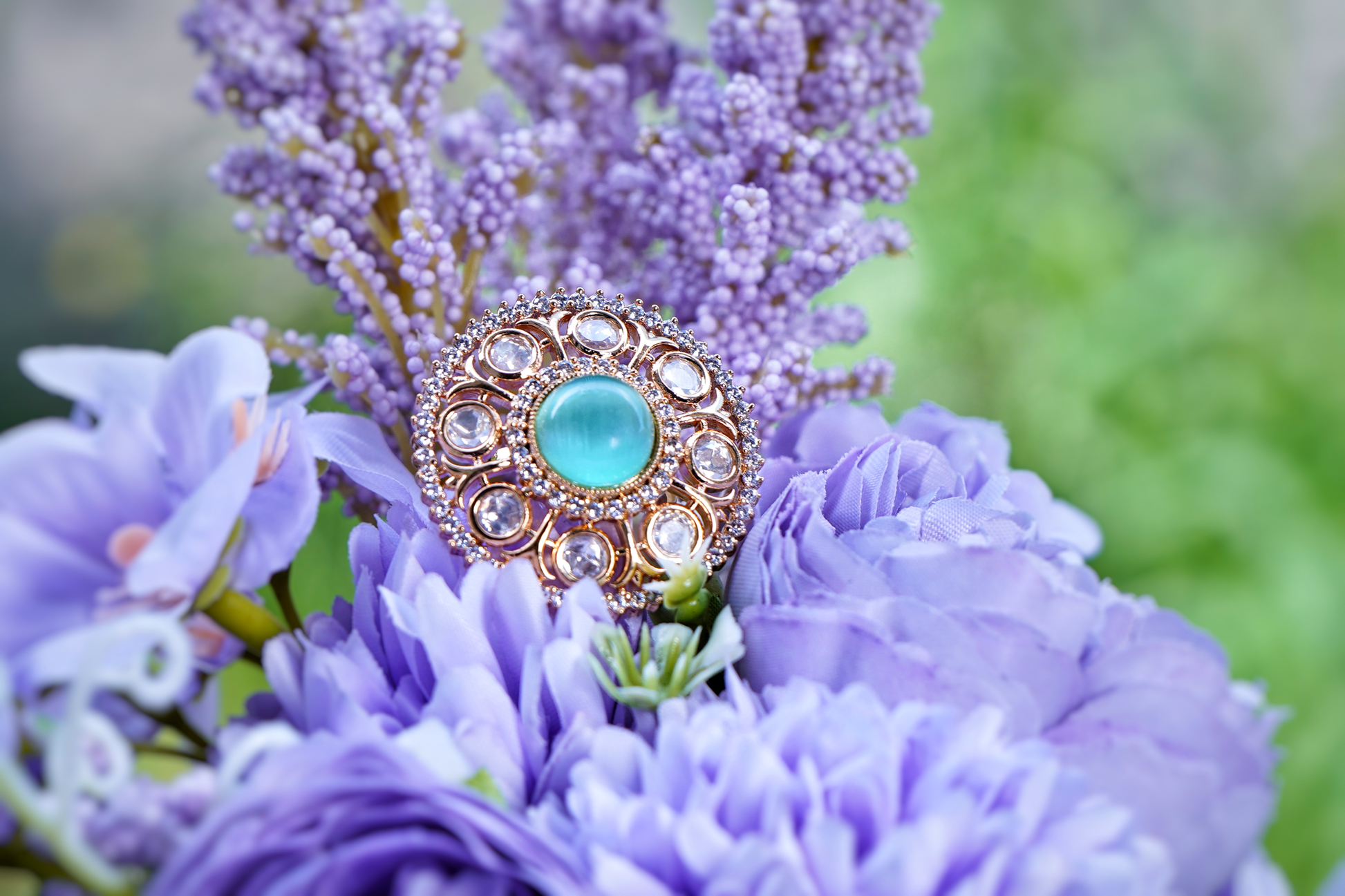 Rosie's Designer Cocktail Rings - Chaandi Rivaaz