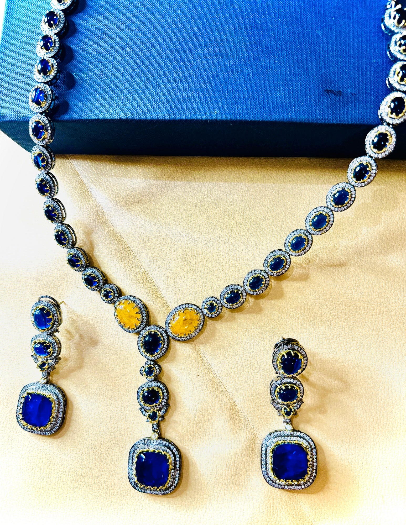 Royal Sabyasachi's Designer Necklace Set - Chaandi Rivaaz