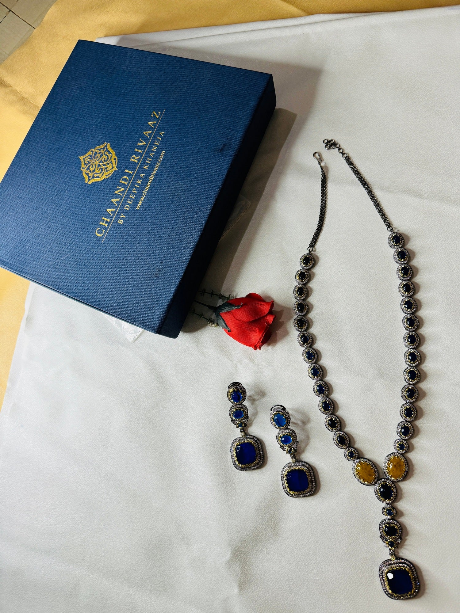 Royal Sabyasachi's Designer Necklace Set - Chaandi Rivaaz