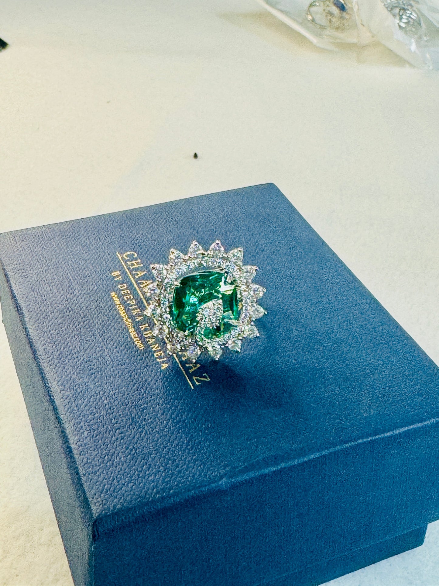 Alora CZ Designer Rings - Chaandi Rivaaz