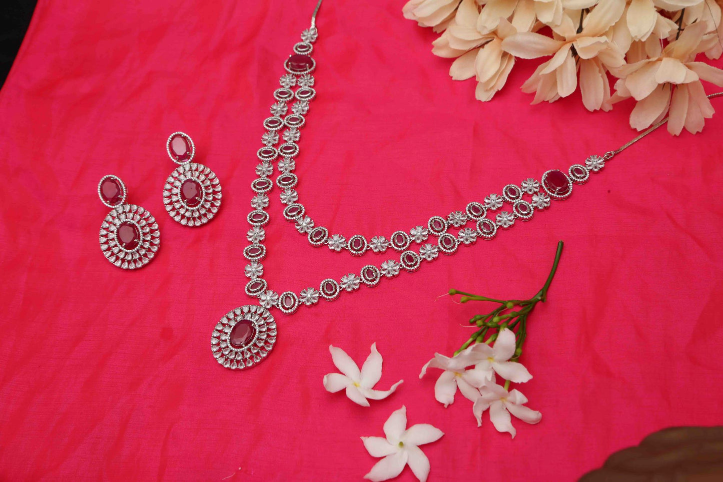 Lily's Designer Necklace set - Chaandi Rivaaz