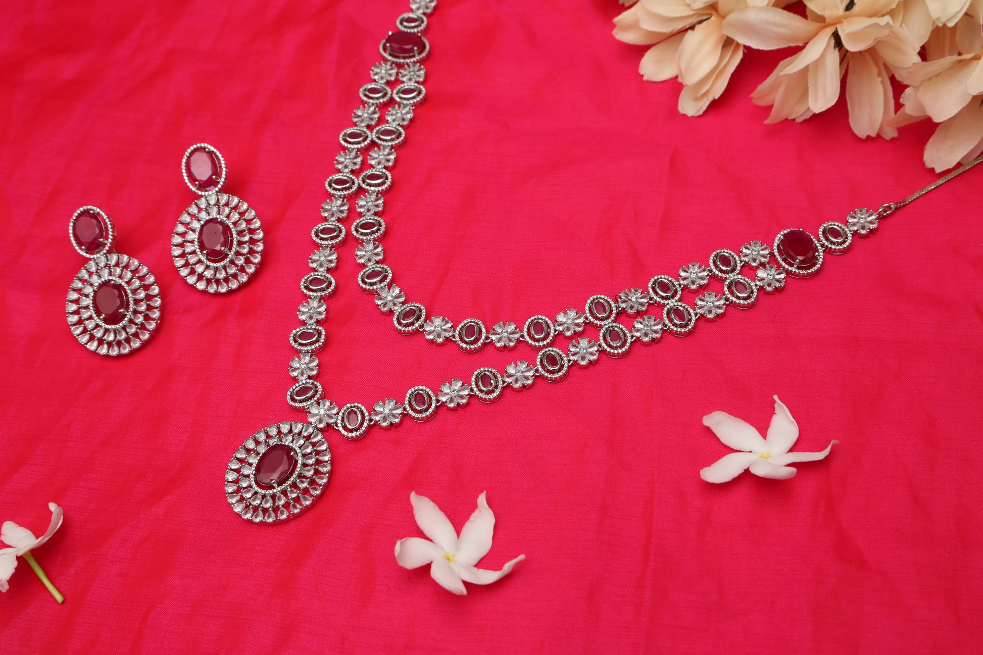 Lily's Designer Necklace set - Chaandi Rivaaz