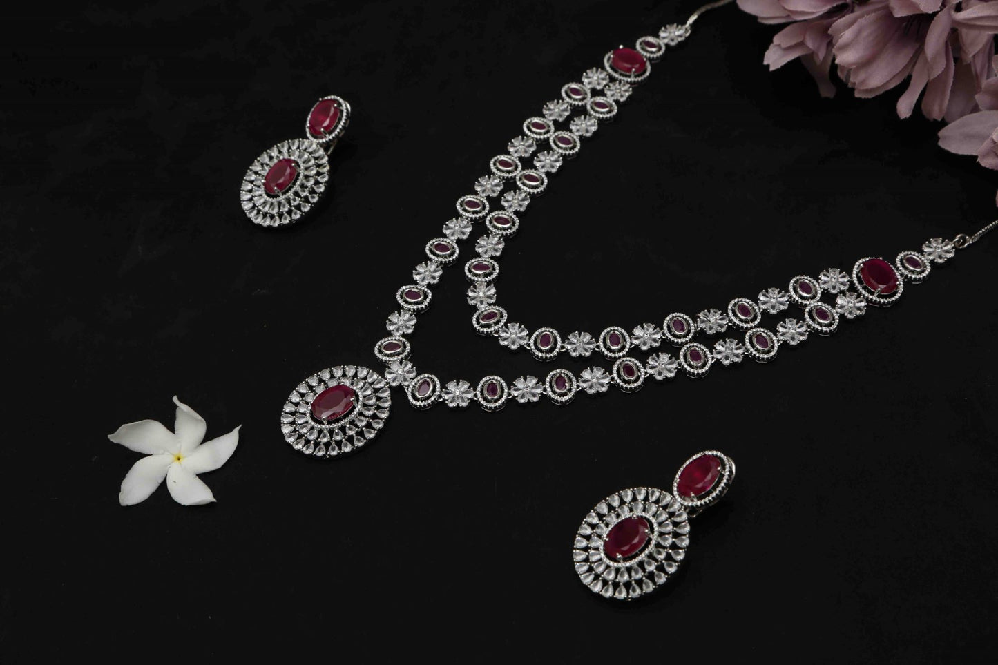 Lily's Designer Necklace set - Chaandi Rivaaz