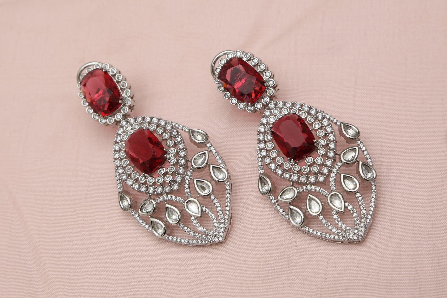 Beautiful Layered Designer Necklace set - Chaandi Rivaaz