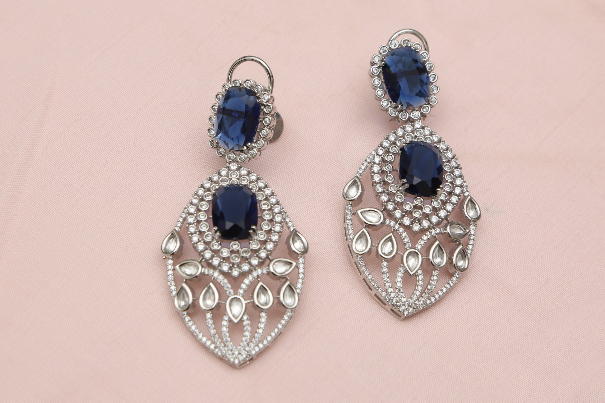 Beautiful Layered Designer Necklace set - Chaandi Rivaaz