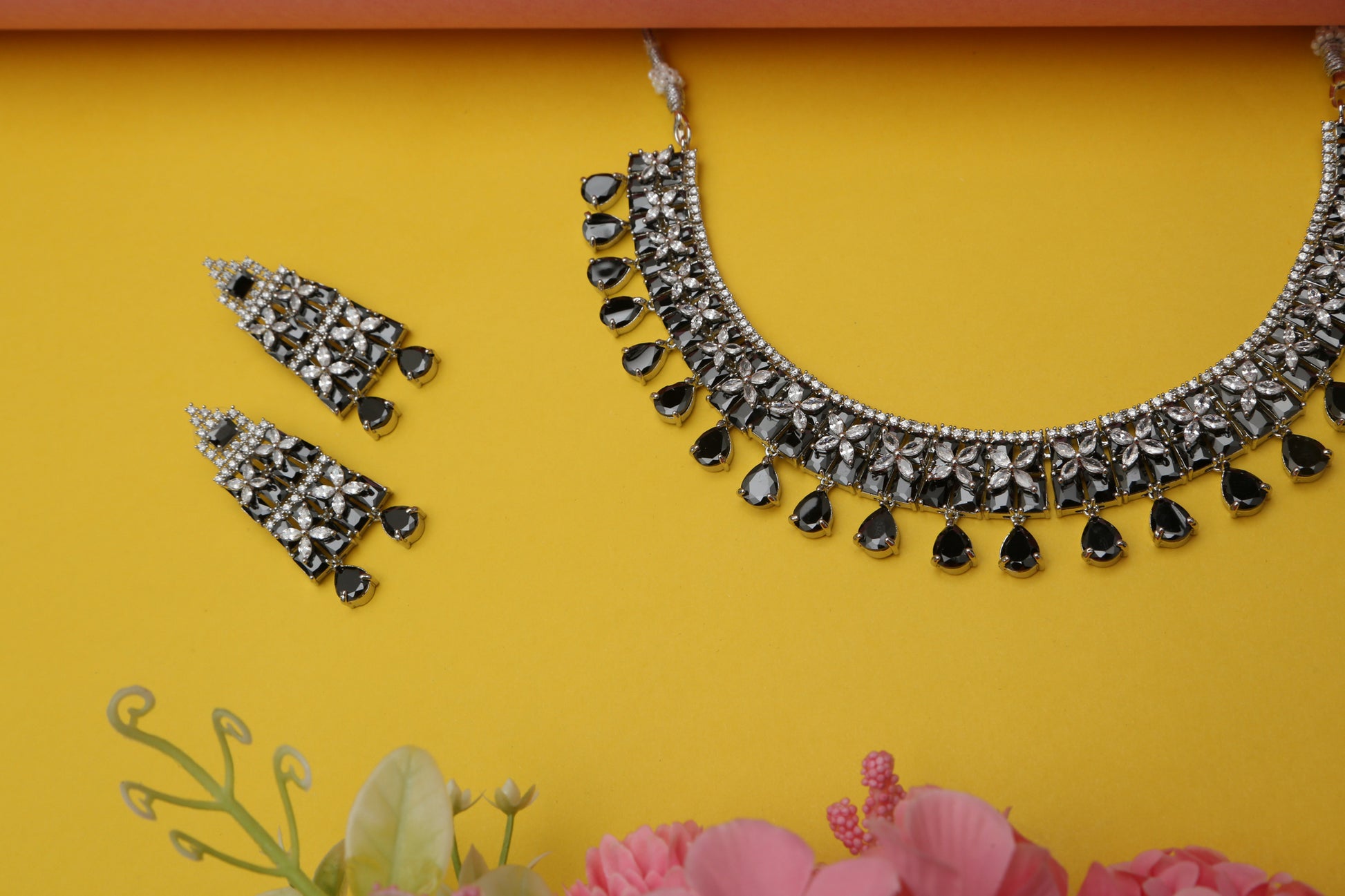 Radhika's Designer Necklace set - Chaandi Rivaaz