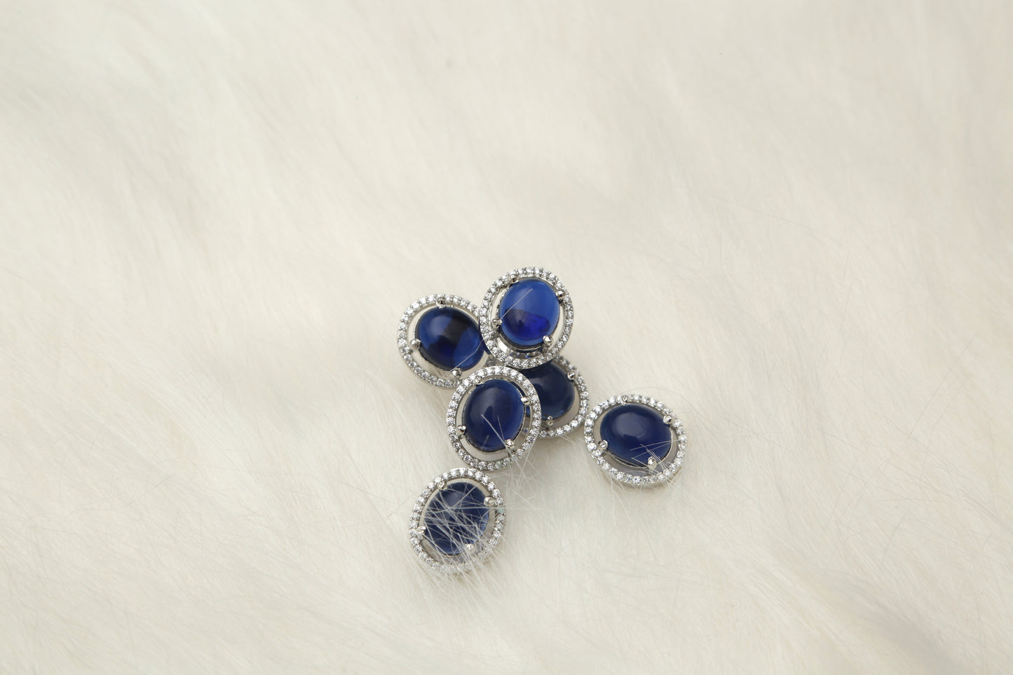 Beautiful Triple Layered Designer Necklace set - Chaandi Rivaaz