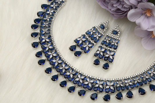 Radhika's Designer Necklace set - Chaandi Rivaaz