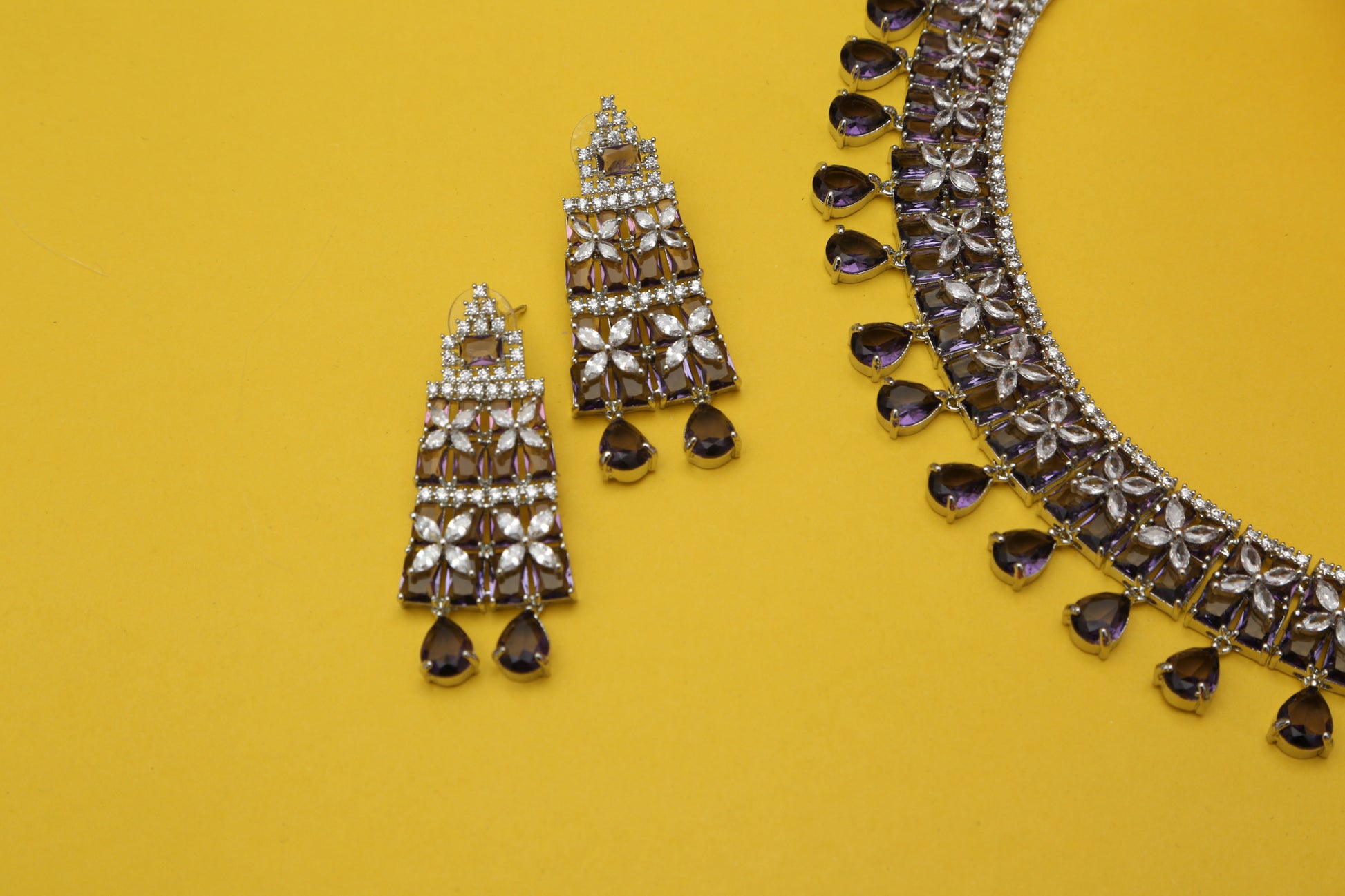 Radhika's Designer Necklace set - Chaandi Rivaaz