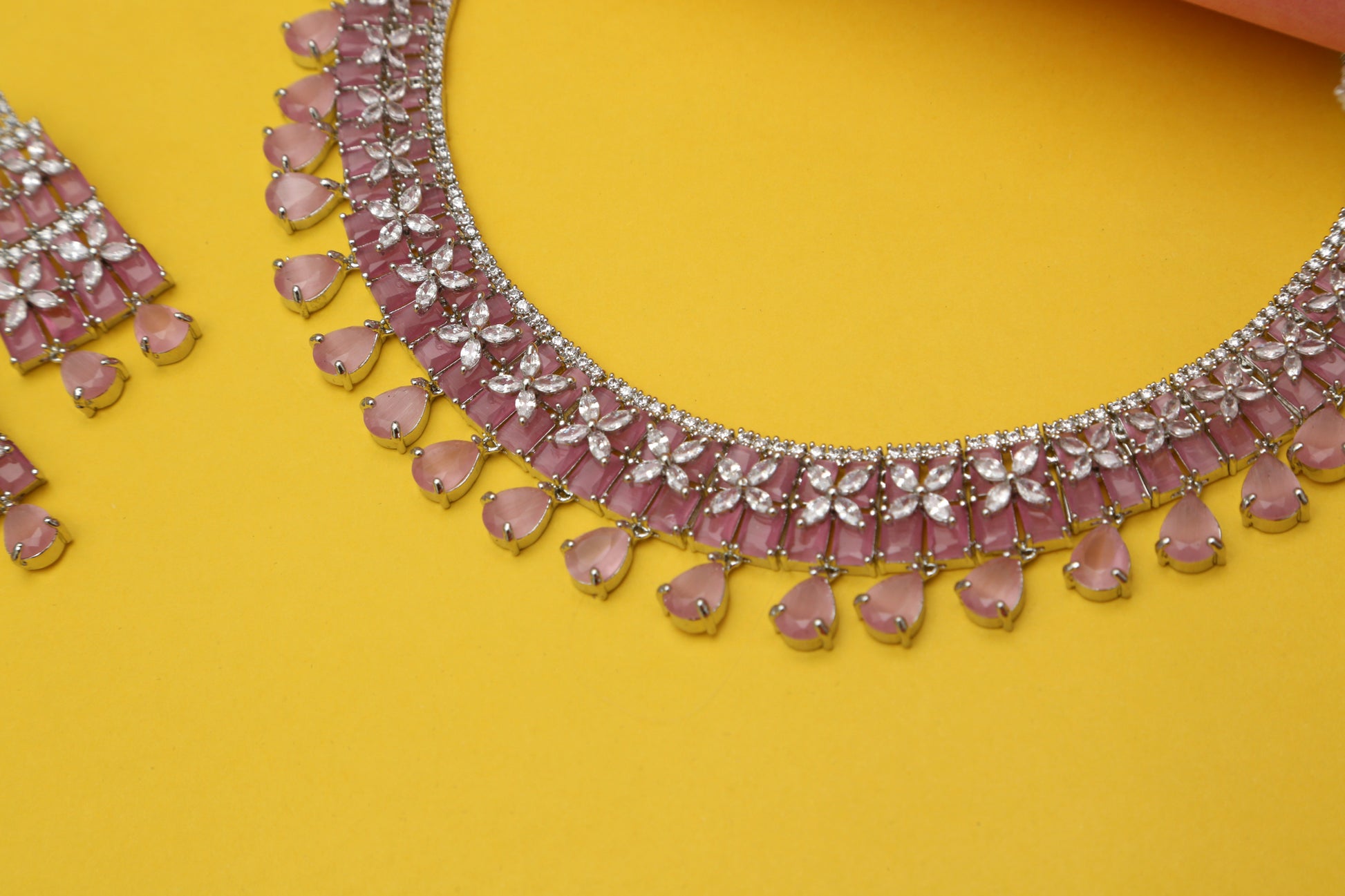 Radhika's Designer Necklace set - Chaandi Rivaaz
