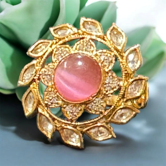 Neetu's Polki Designer Ring