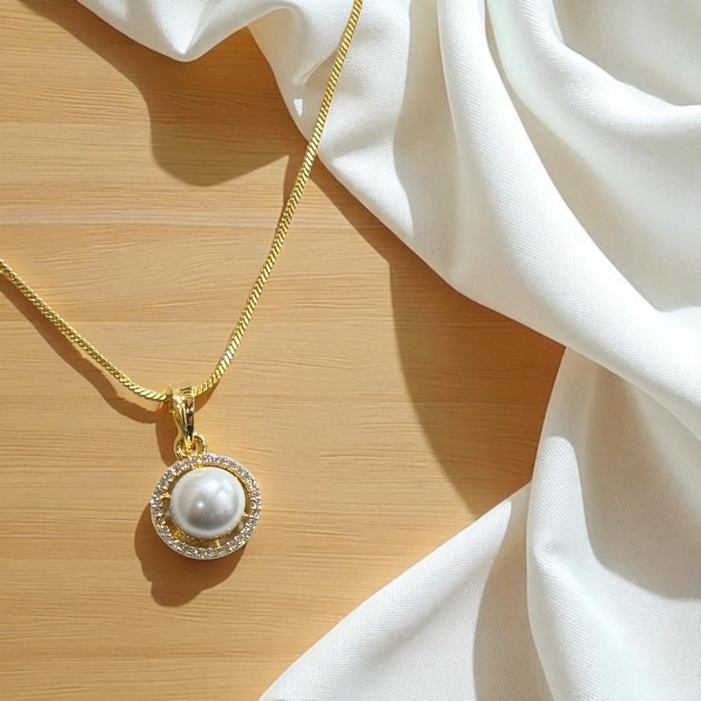 Pearl Studded Pendent set