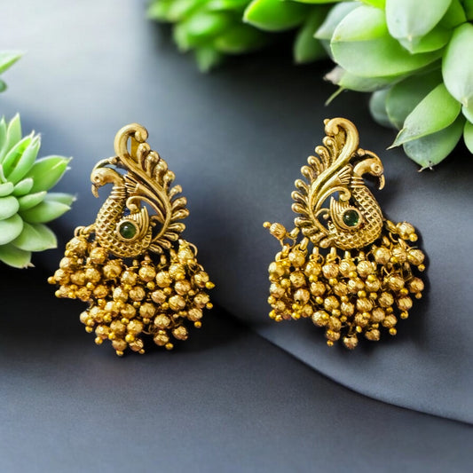 Beautiful Peacock Earrings