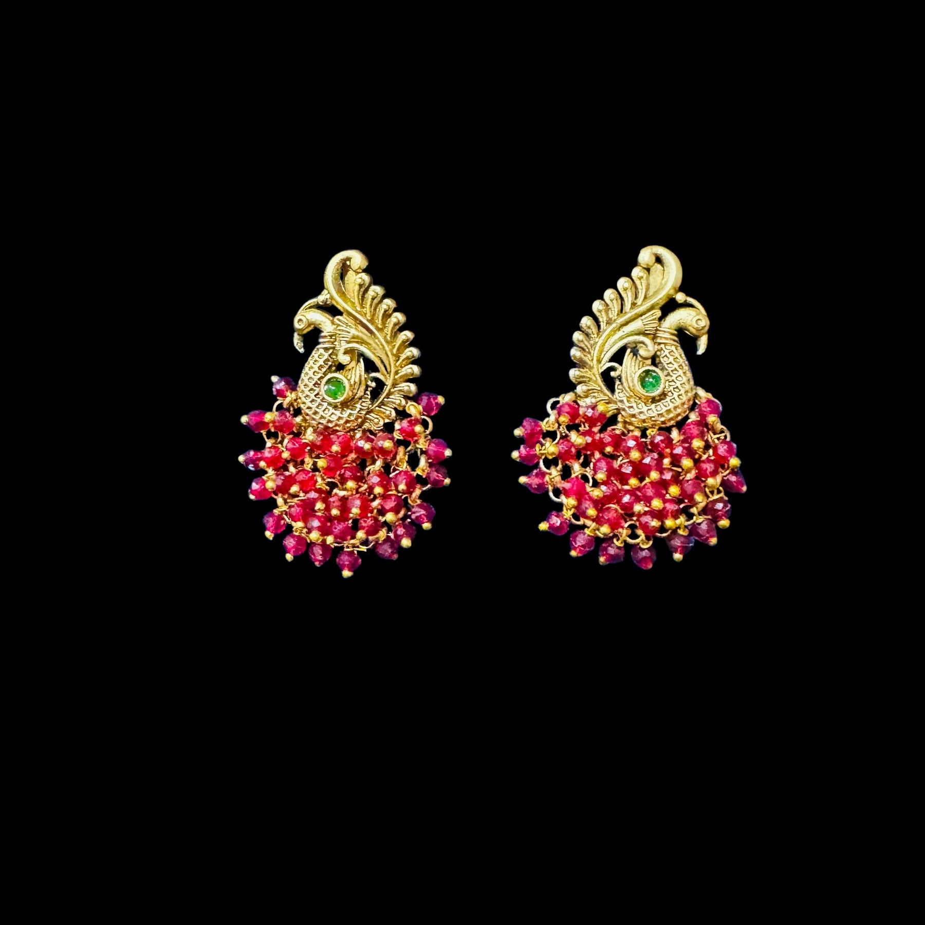 Beautiful Peacock Earrings - Chaandi Rivaaz