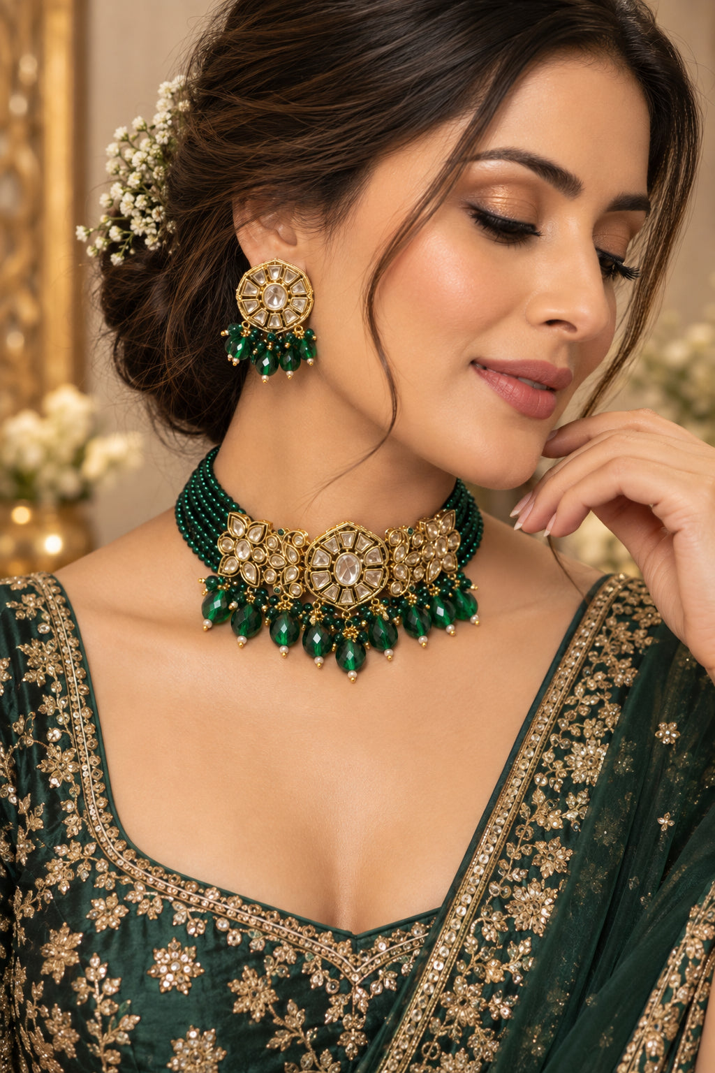 Vaani's Kundan Choker Set