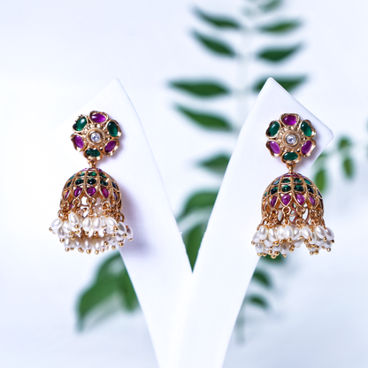 Enna's Designer Antique Jhumkas