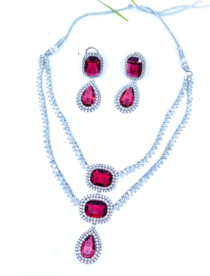 Elena's Diamond Necklace set