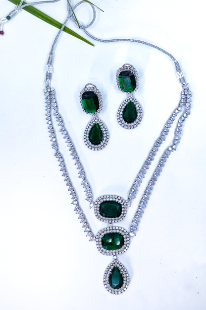 Elena's Diamond Necklace set