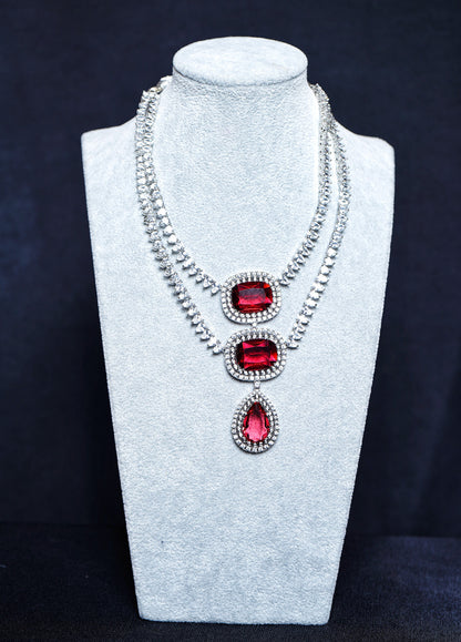 Elena's Diamond Necklace set