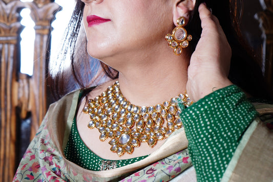 Rani’s Kundan Designer Necklace set