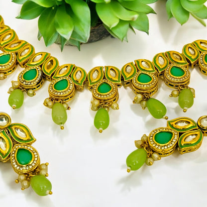 Sheena leaf Designer Set - Chaandi Rivaaz