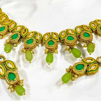 Sheena leaf Designer Set - Chaandi Rivaaz