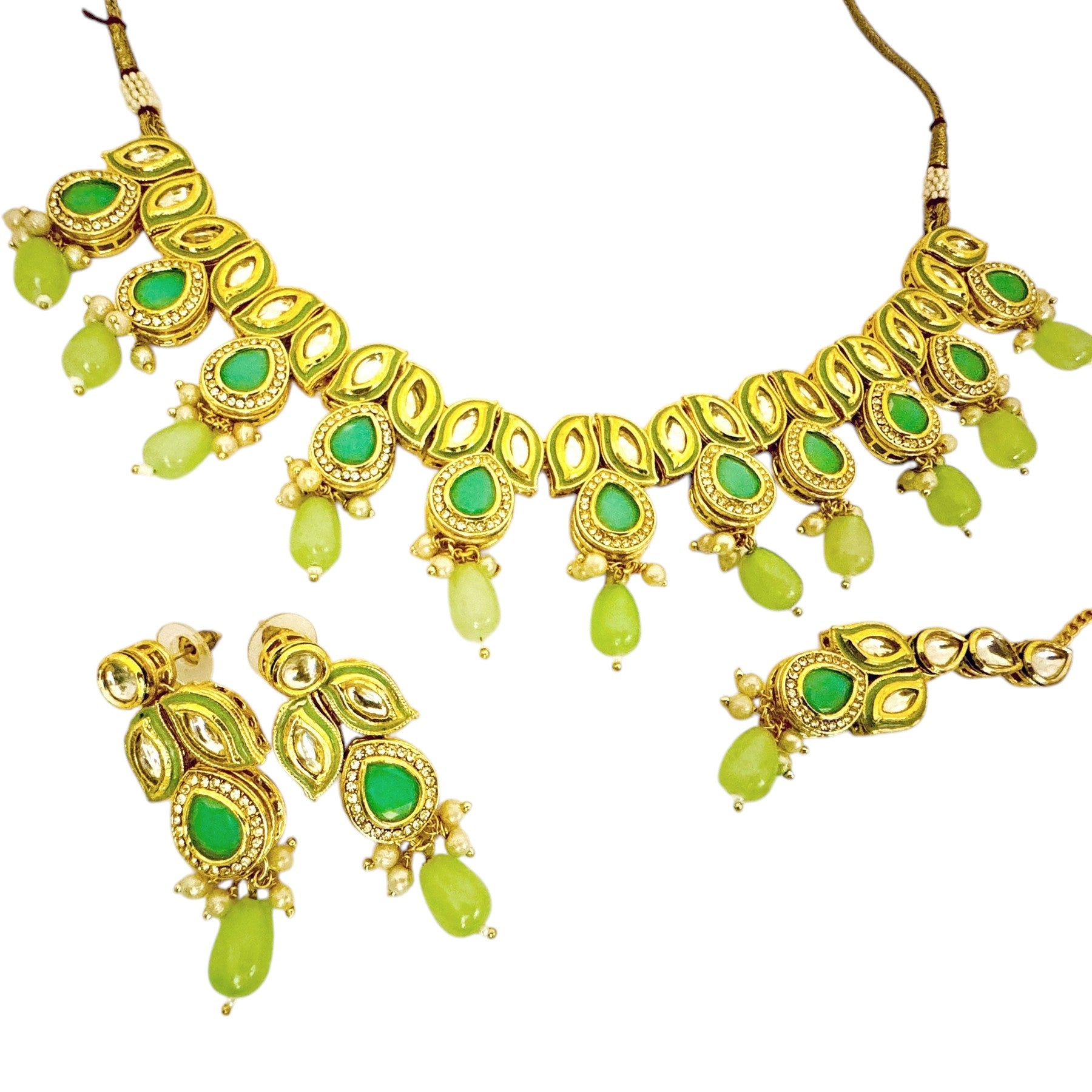 Sheena leaf Designer Set - Chaandi Rivaaz