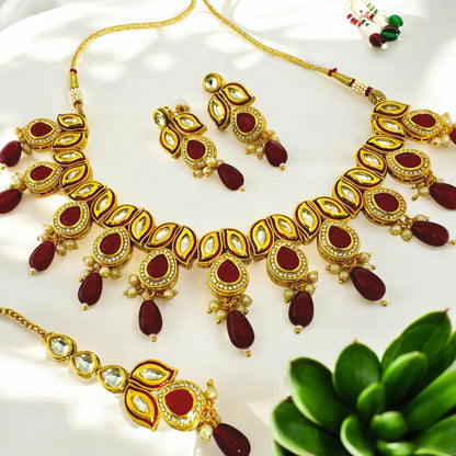 Sheena leaf Designer Set - Chaandi Rivaaz