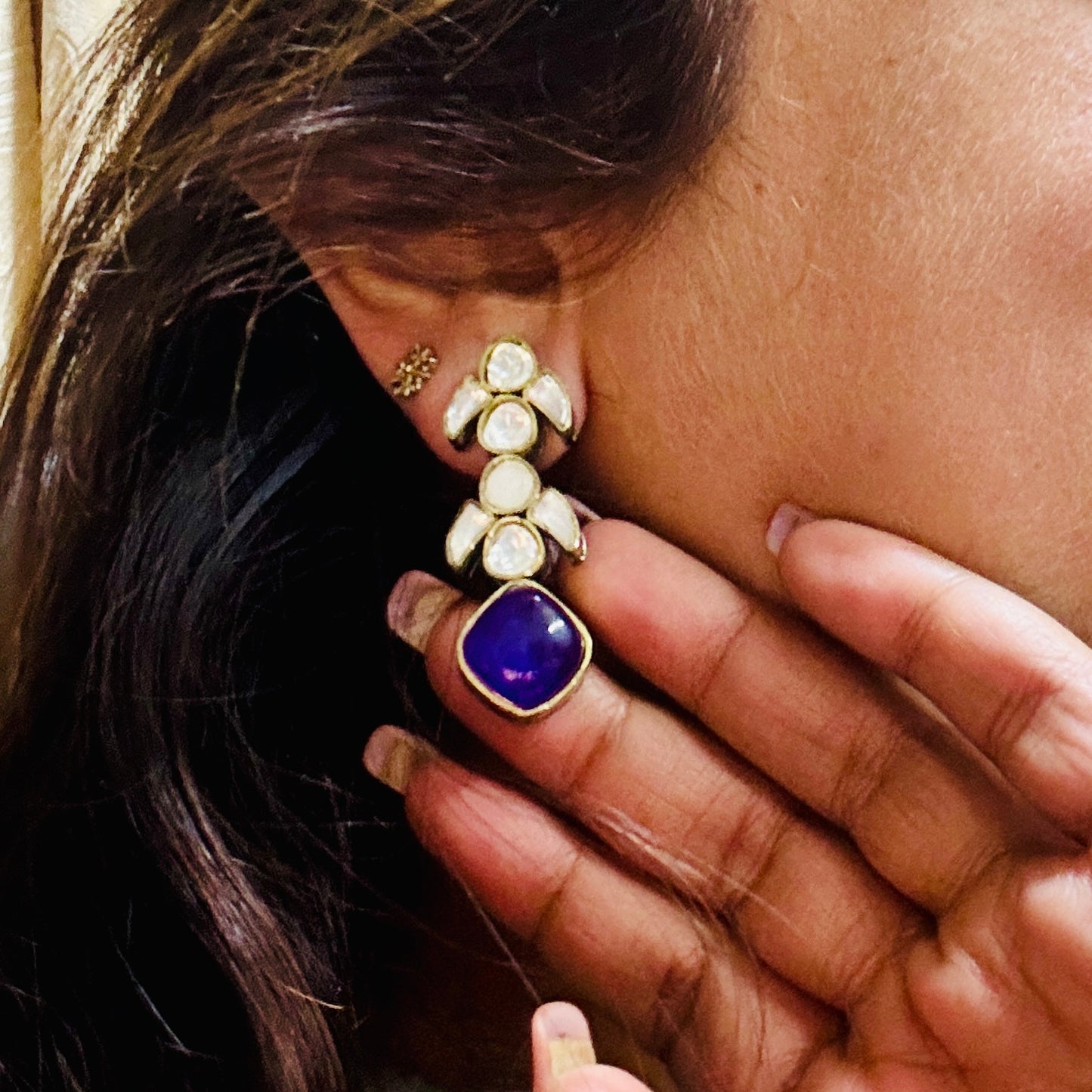 Nisha's Designer Earrings - Chaandi Rivaaz