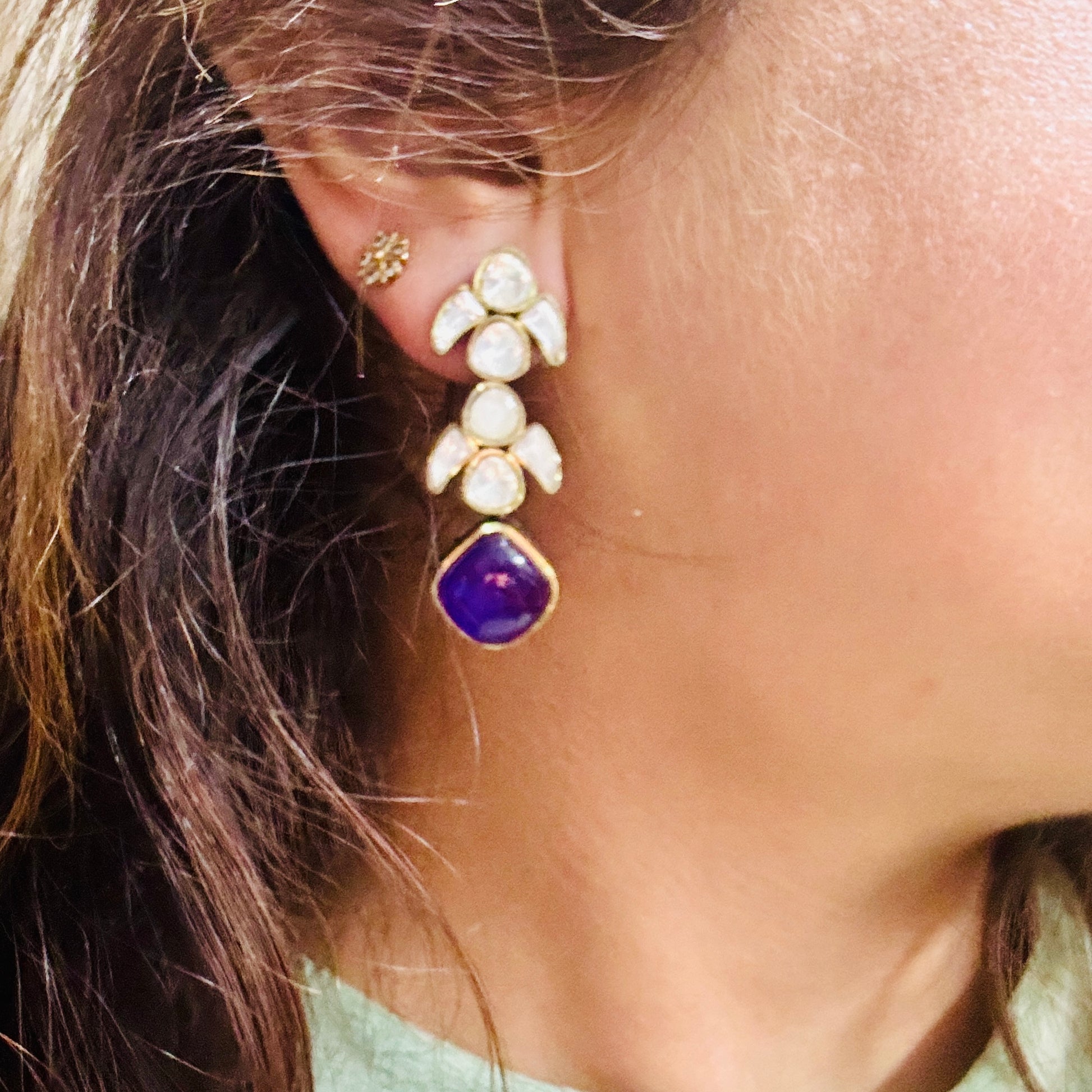 Nisha's Designer Earrings - Chaandi Rivaaz