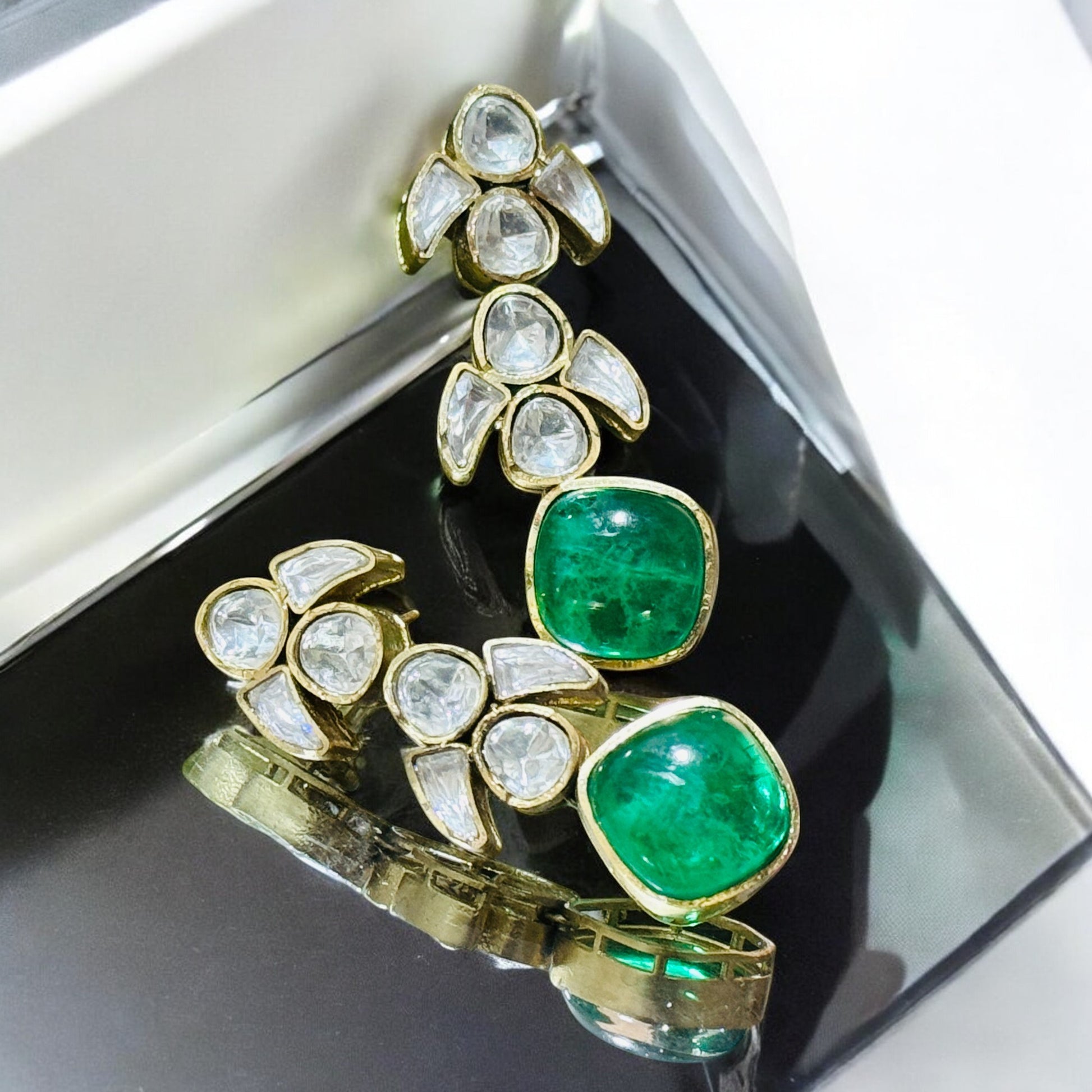 Nisha's Designer Earrings - Chaandi Rivaaz