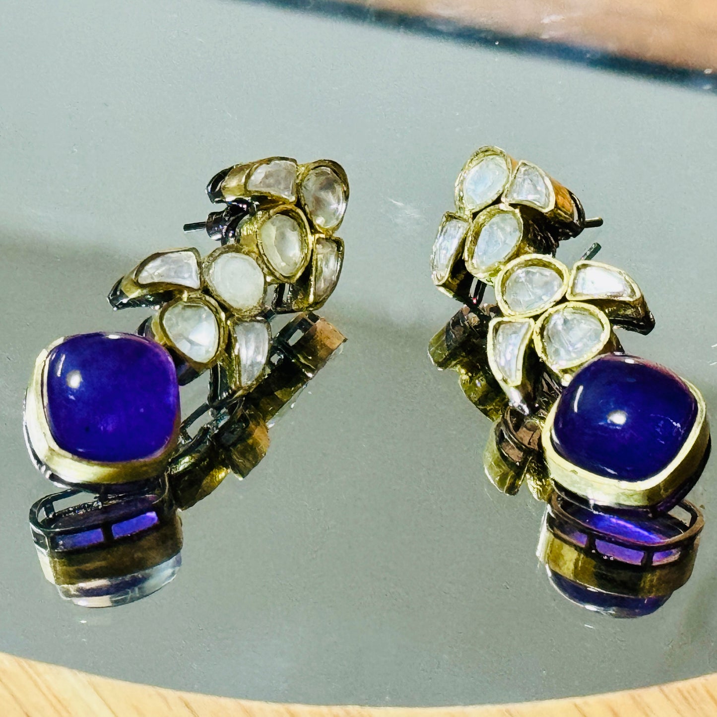 Nisha's Designer Earrings - Chaandi Rivaaz