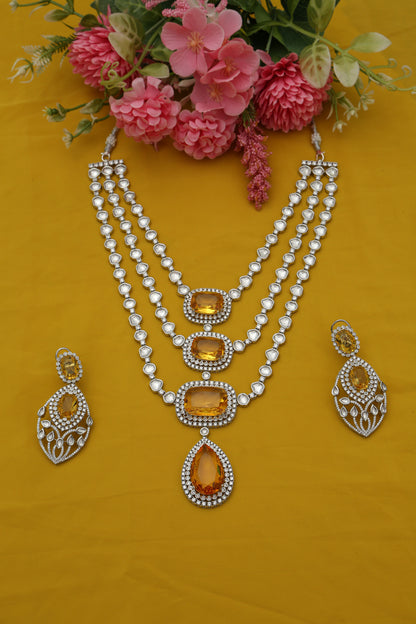 Beautiful Layered Designer Necklace set