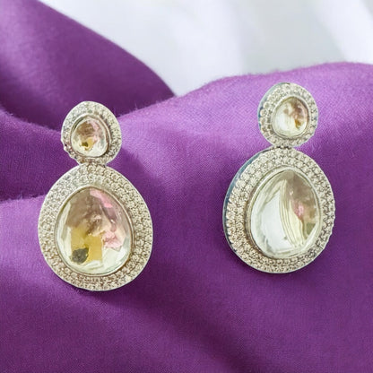 Elegant Designer Kundan Earrings