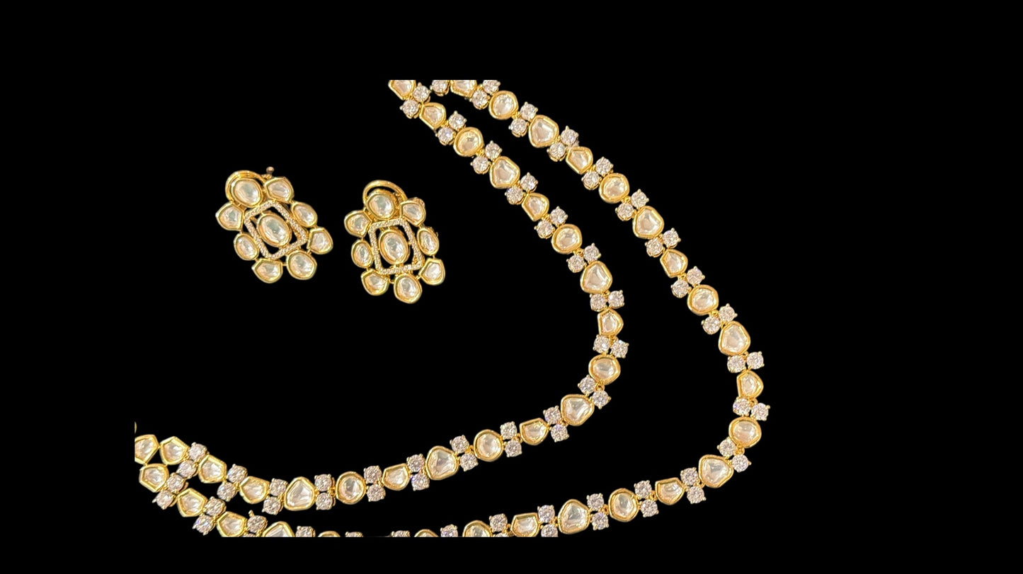 Beautiful Double Layered Polki set