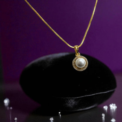 Pearl Studded Pendent set
